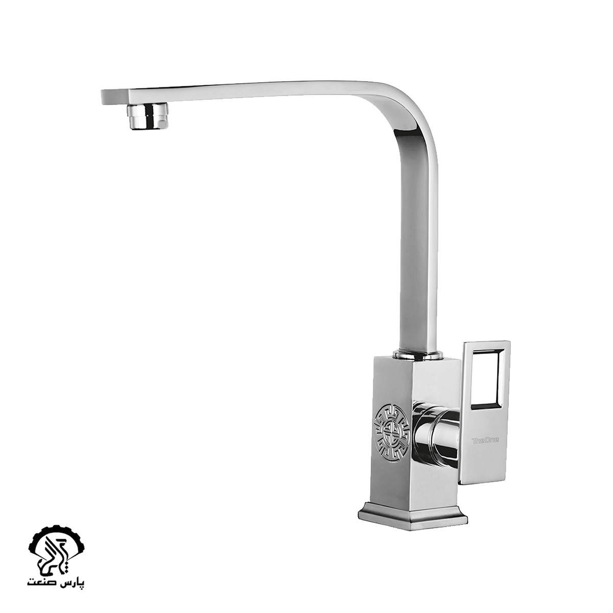 pian-kitchen-chrome شیر آشپزخانه پیان کروم دوان - Image 1