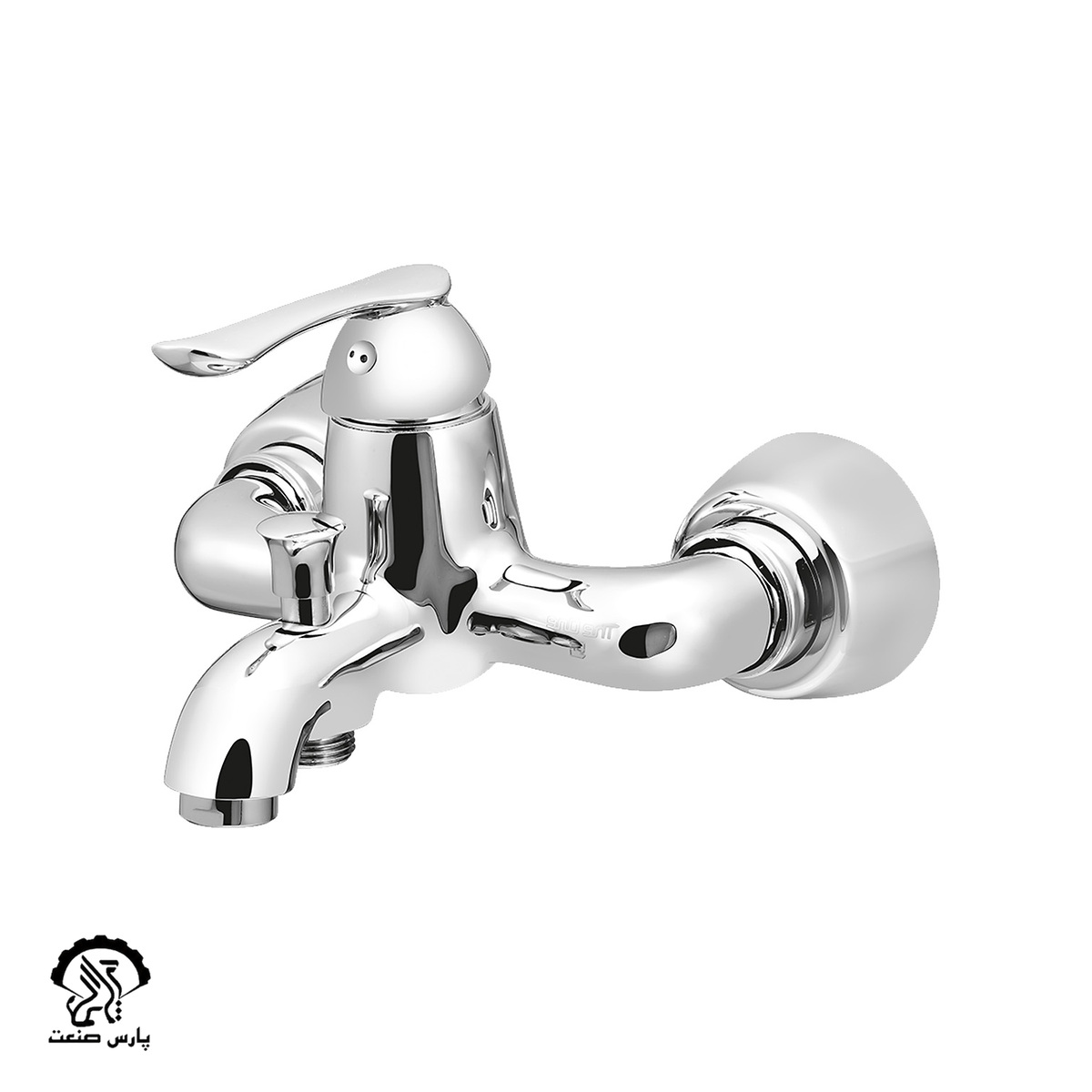 rameh-bath-chrome شیر حمام رامه کروم دوان - Image 1