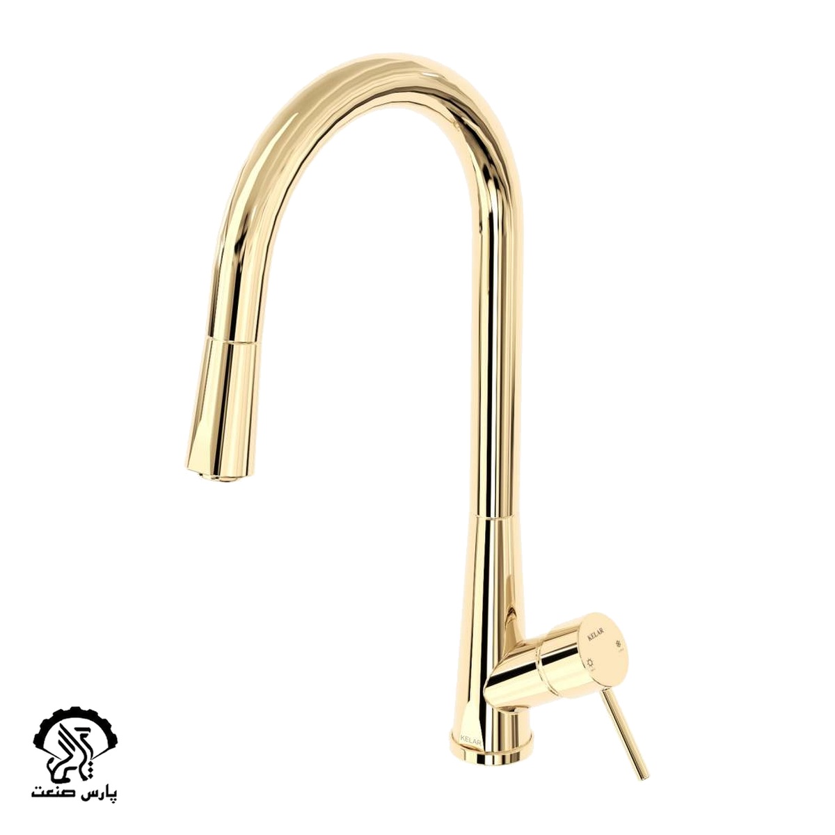 showeri-kelar-GOLD-uai-1032x1032-1 شیر ظرفشویی شاوری رز طلایی کلار - Image 1