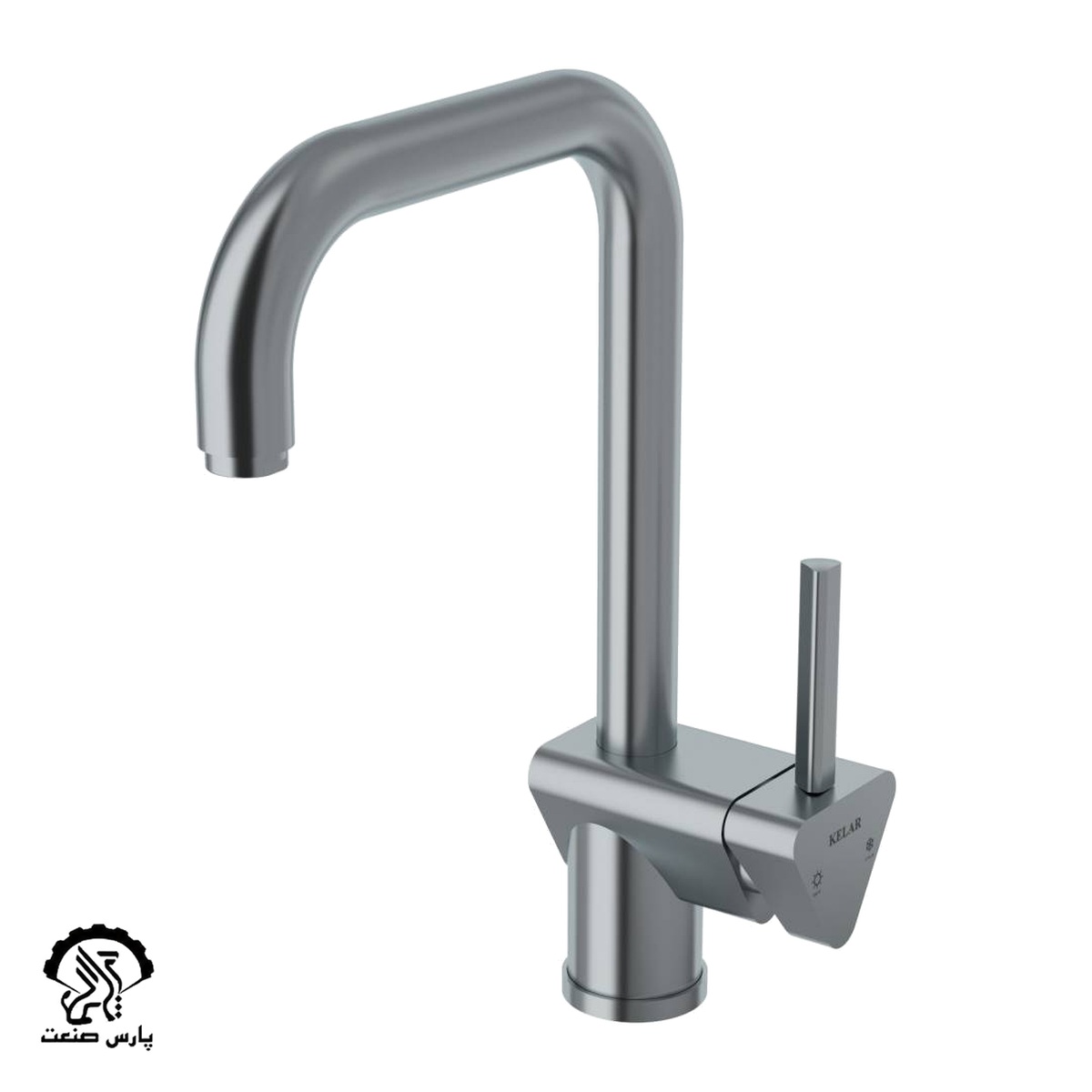 sink-bermooda-CHROME-MATTE-uai-1032x1032-1 شیر ظرفشویی برمودا matte کلار - Image 1