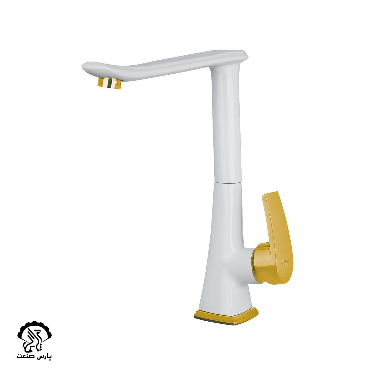 trifa-kitchen-golden-white-2 شیر آشپزخانه تریفا سفید طلایی دوان - Image 1