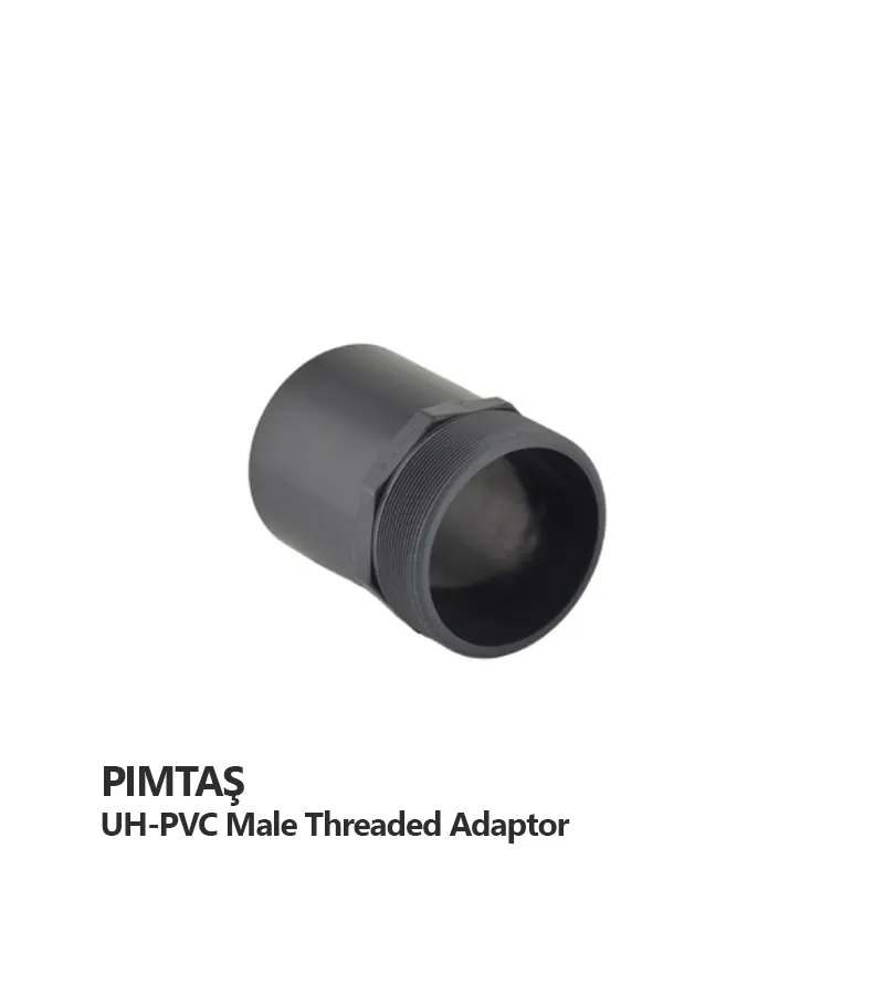 uh-pvc-male-threaded-adaptor-pimtas.webp بوشن مغزی ته باریک پیمتاش (PIMTAS) سایز 1 1/2 × 50 (mm×inch طبق منبع) - Image 1