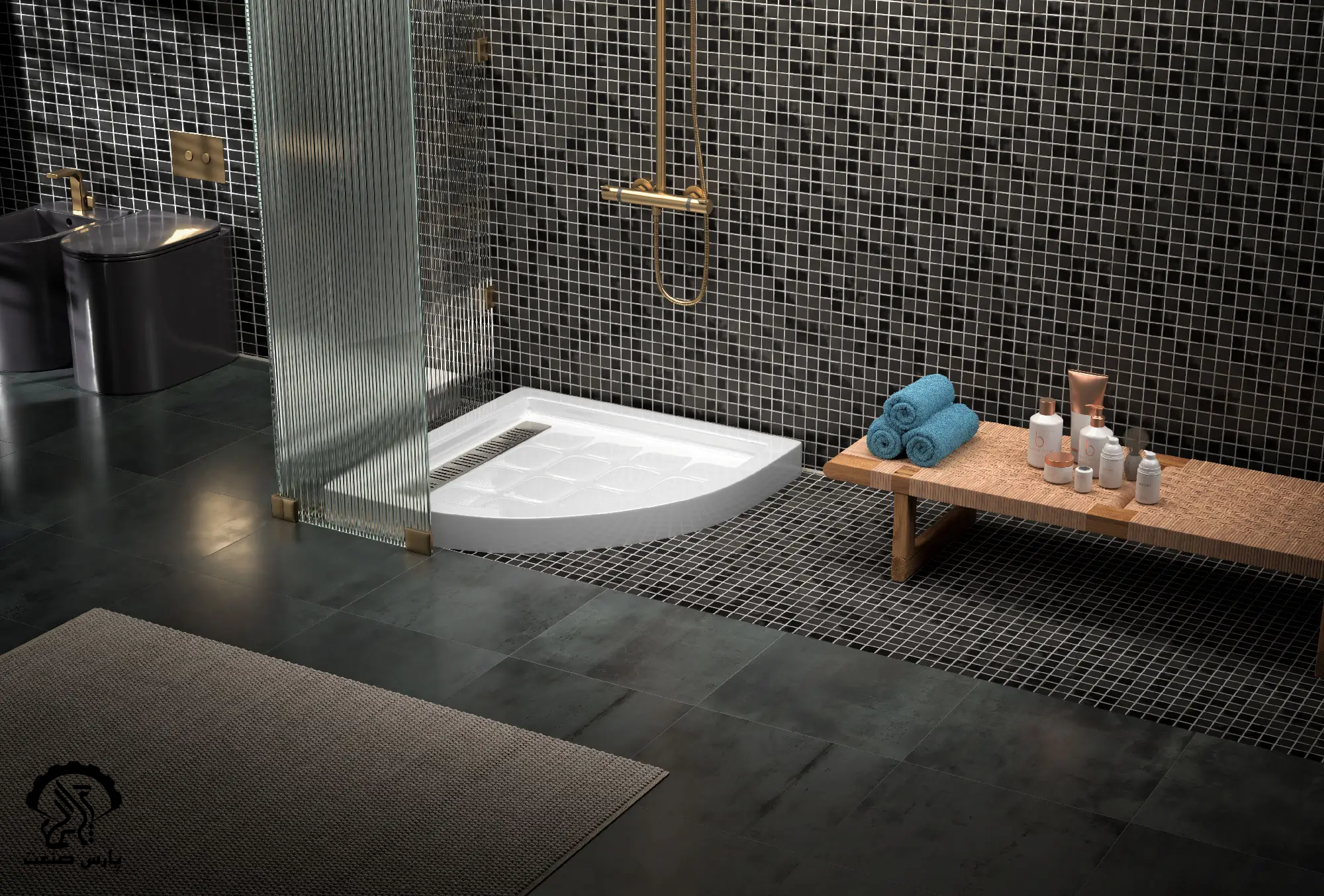 undershower-80x80-c-1 زیر دوشی باداب مدل 80x80c - Image 1