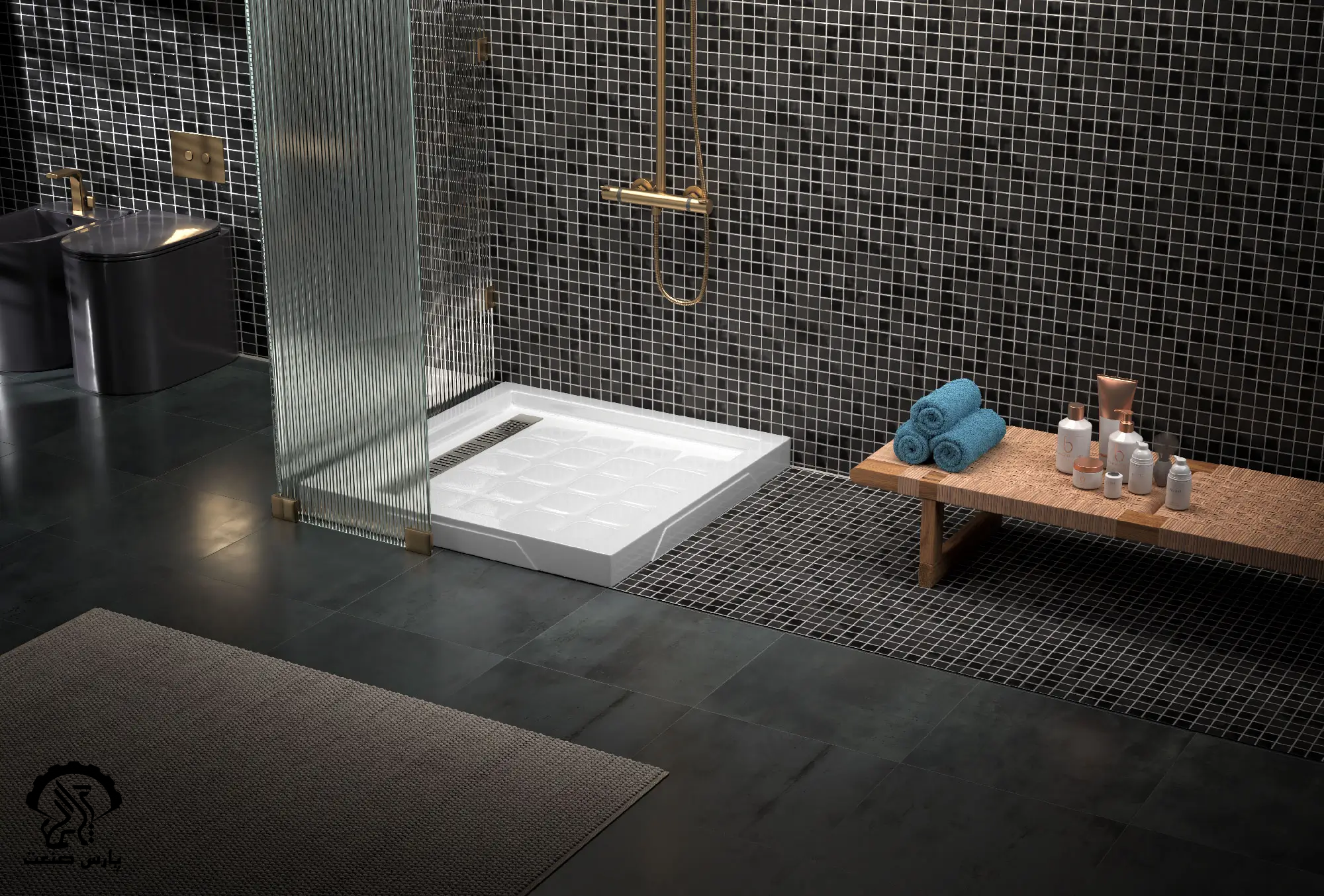 undershower-90x90-1 زیر دوشی باداب مدل 90×90 - Image 1