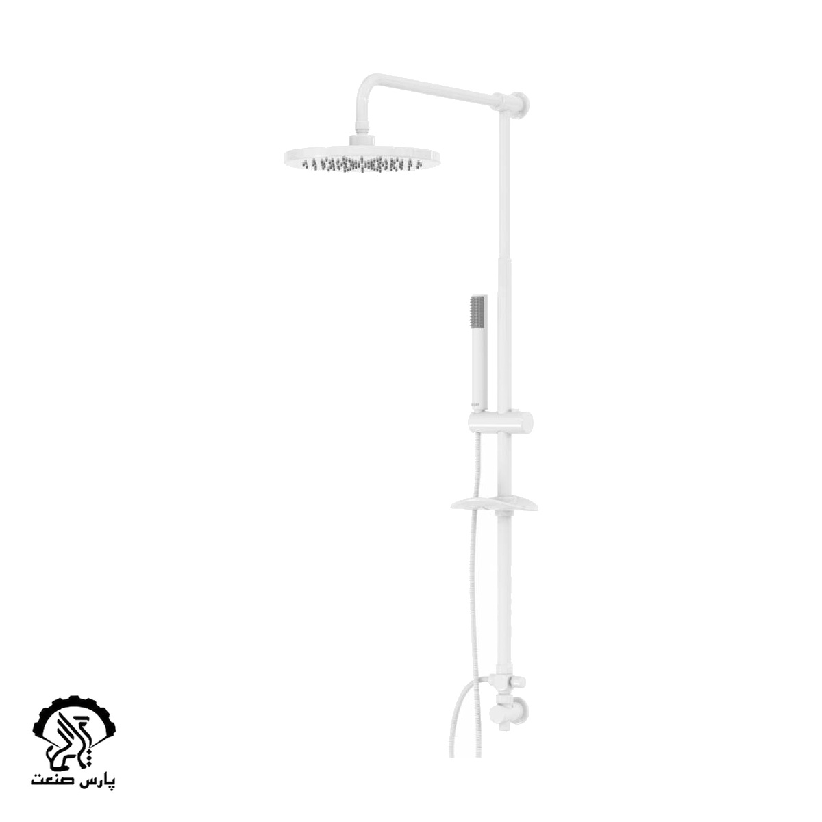 univers-gerd-CHROME-WHITE-uai-1032x1032-1 شیر حمام یونیورس مخصوص برلیان سفید کلار - Image 1
