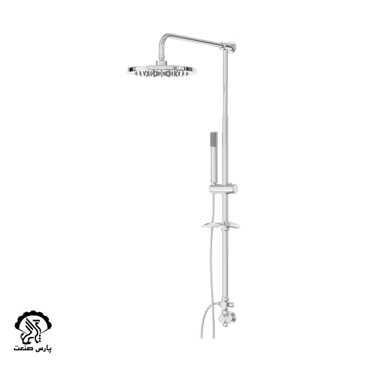 univers-gerd-CHROME-uai-1032x1032-1 شیر حمام یونیورس مخصوص آبشار brown کلار - Image 1