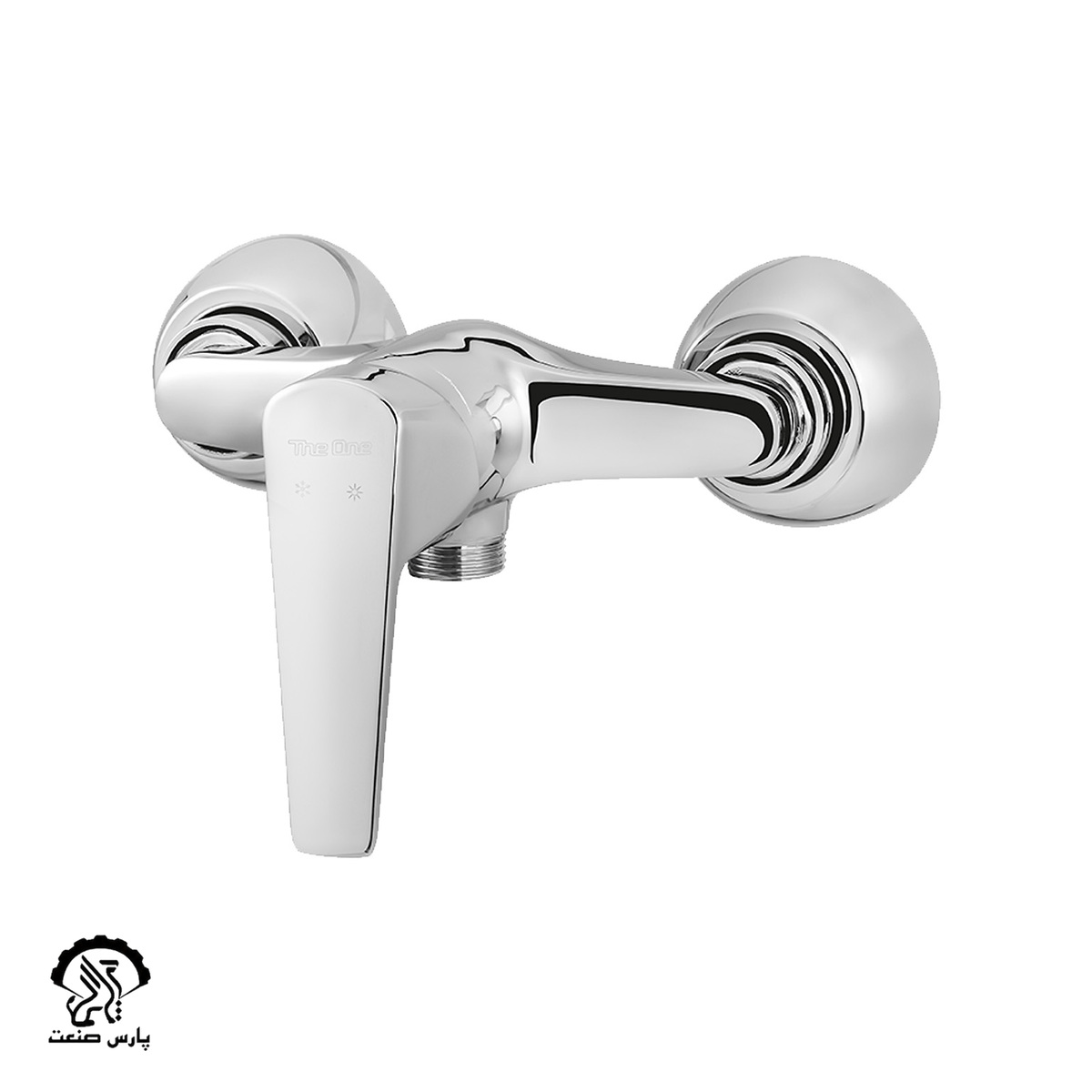 vik-toilet-chrome-1 شیر توالت ویک کروم دوان - Image 1