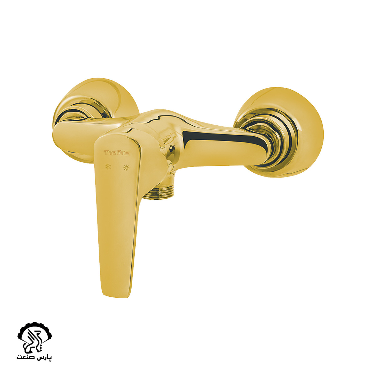 vik-toilet-golden-1 شیر توالت ویک طلایی دوان - Image 1